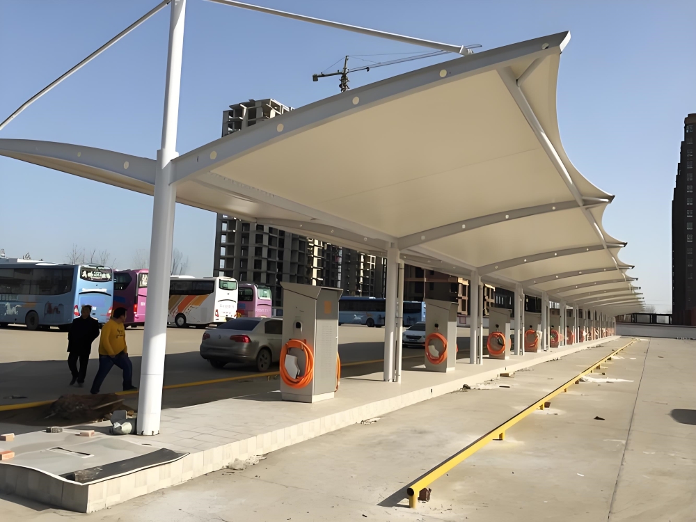 膜結(jié)構(gòu)汽車(chē)棚21