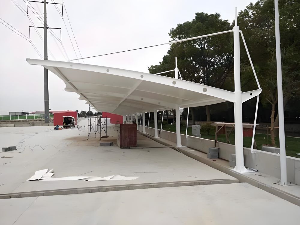 膜結(jié)構(gòu)汽車(chē)棚23