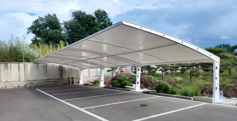 膜結(jié)構(gòu)汽車(chē)棚25