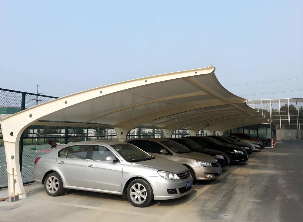膜結(jié)構(gòu)汽車(chē)棚28