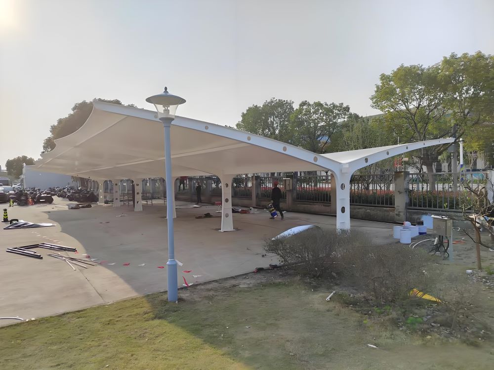 膜結(jié)構(gòu)汽車(chē)棚29